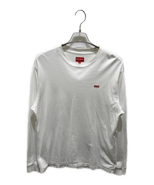 SUPREME（シュプリーム）SUPREME (シュプリーム) small box l/s tee ホワイト サイズ:Mの古着・服飾アイテム