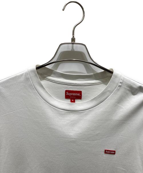 SUPREME（シュプリーム）SUPREME (シュプリーム) small box l/s tee ホワイト サイズ:Mの古着・服飾アイテム