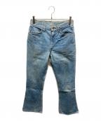 LEVI'Sリーバイス）の古着「ベルボトムデニムパンツ」｜ブルー