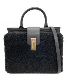 MARC JACOBS（マークジェイコブズ）の古着「WEST END シアリング スモール トップ ハンドル」｜ブラック