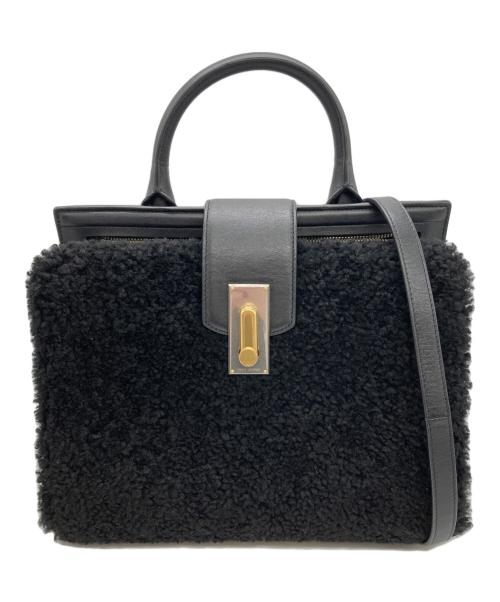 MARC JACOBS（マークジェイコブズ）MARC JACOBS (マークジェイコブズ) WEST END シアリング スモール トップ ハンドル ブラックの古着・服飾アイテム