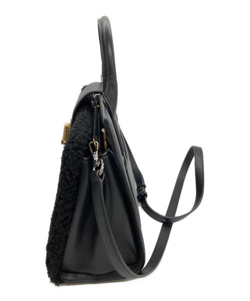 MARC JACOBS（マークジェイコブズ）MARC JACOBS (マークジェイコブズ) WEST END シアリング スモール トップ ハンドル ブラックの古着・服飾アイテム