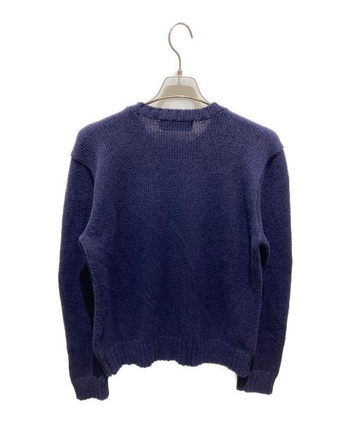 POLO RALPH LAUREN（ポロ・ラルフローレン）POLO RALPH LAUREN (ポロ・ラルフローレン) ポロベアニット ネイビー サイズ:Mの古着・服飾アイテム