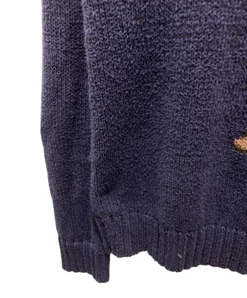 POLO RALPH LAUREN（ポロ・ラルフローレン）POLO RALPH LAUREN (ポロ・ラルフローレン) ポロベアニット ネイビー サイズ:Mの古着・服飾アイテム