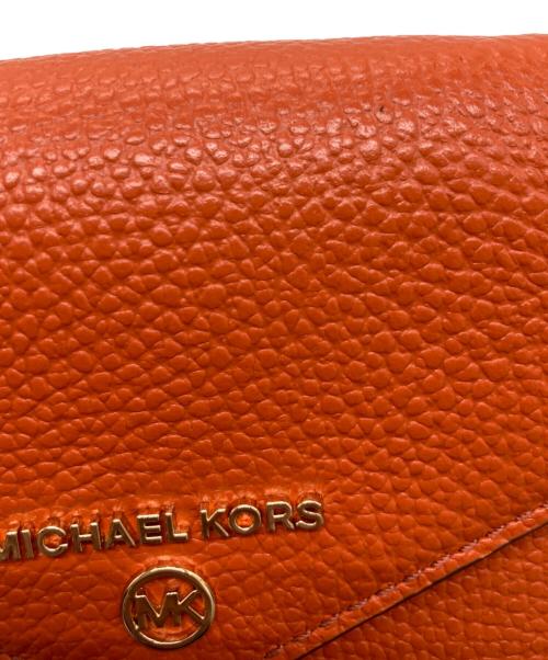 MICHAEL KORS（マイケル・コース）MICHAEL KORS (マイケル・コース) コイン フォーン クロスボディ オレンジの古着・服飾アイテム