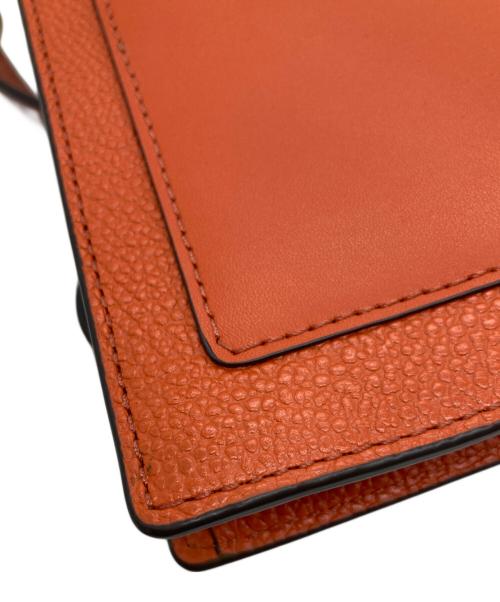 MICHAEL KORS（マイケル・コース）MICHAEL KORS (マイケル・コース) コイン フォーン クロスボディ オレンジの古着・服飾アイテム