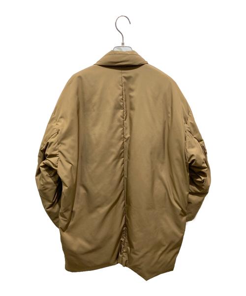 mizuiro-ind（ミズイロインド）mizuiro-ind (ミズイロインド) ダウンコート ブラウン サイズ:記載無しの為実寸参照の古着・服飾アイテム