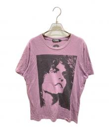 Hysteric Glamour（ヒステリックグラマー）の古着「プリントTシャツ」｜パープル