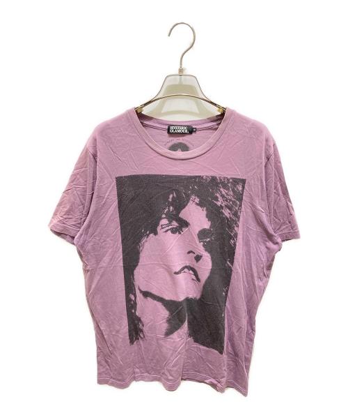 Hysteric Glamour（ヒステリックグラマー）Hysteric Glamour (ヒステリックグラマー) プリントTシャツ パープル サイズ:Ｍの古着・服飾アイテム