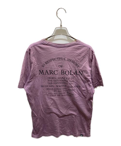 Hysteric Glamour（ヒステリックグラマー）Hysteric Glamour (ヒステリックグラマー) プリントTシャツ パープル サイズ:Ｍの古着・服飾アイテム