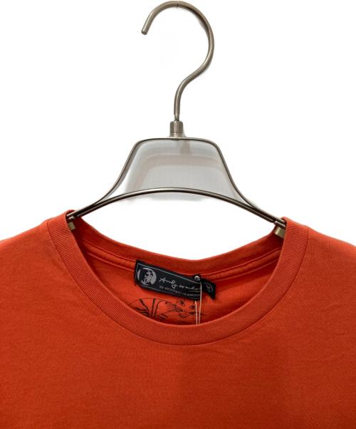 Andy Warhol by HYSTERIC GLAMOUR（アンディーウォーホルバイヒステリックグラマー）Andy Warhol by HYSTERIC GLAMOUR (アンディーウォーホルバイヒステリックグラマー) プリントTシャツ オレンジ サイズ:Ｍの古着・服飾アイテム