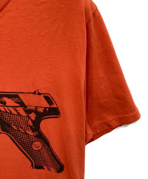 Andy Warhol by HYSTERIC GLAMOUR（アンディーウォーホルバイヒステリックグラマー）Andy Warhol by HYSTERIC GLAMOUR (アンディーウォーホルバイヒステリックグラマー) プリントTシャツ オレンジ サイズ:Ｍの古着・服飾アイテム