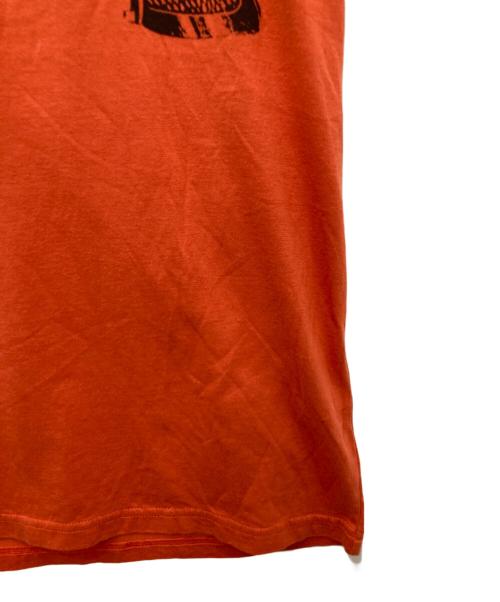 Andy Warhol by HYSTERIC GLAMOUR（アンディーウォーホルバイヒステリックグラマー）Andy Warhol by HYSTERIC GLAMOUR (アンディーウォーホルバイヒステリックグラマー) プリントTシャツ オレンジ サイズ:Ｍの古着・服飾アイテム