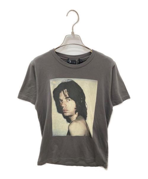 Andy Warhol by HYSTERIC GLAMOUR（アンディーウォーホルバイヒステリックグラマー）Andy Warhol by HYSTERIC GLAMOUR (アンディーウォーホルバイヒステリックグラマー) プリントTシャツ グレー サイズ:Ｍの古着・服飾アイテム