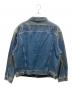 BALENCIAGA (バレンシアガ) Back Logo Crush Denim Jacket インディゴ サイズ:46：55000円