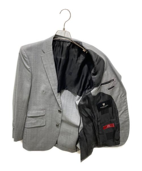 BLACK LABEL CRESTBRIDGE（ブラックレーベル クレストブリッジ）BLACK LABEL CRESTBRIDGE (ブラックレーベル クレストブリッジ) セットアップスーツ グレー サイズ:38の古着・服飾アイテム