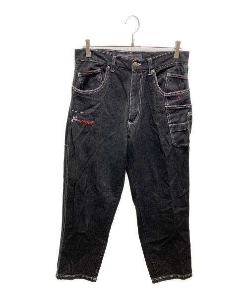 FUBU（フブ）FUBU (フブ) ペインターデニムデニムパンツ ブラック サイズ:32の古着・服飾アイテム