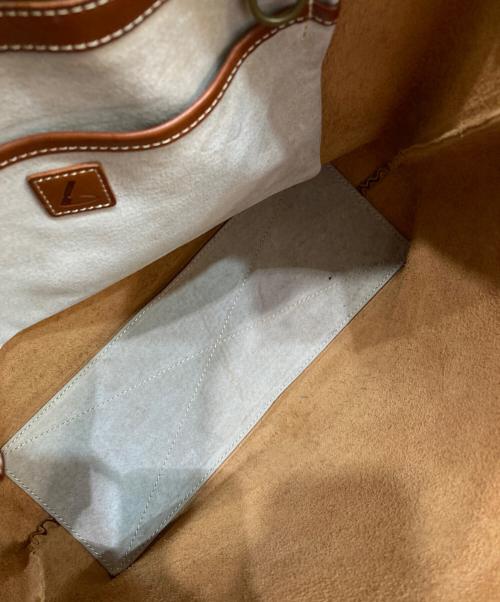 土屋鞄（ツチヤカバン）土屋鞄 (ツチヤカバン) レザーバッグ ブラウンの古着・服飾アイテム