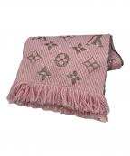 LOUIS VUITTONルイ ヴィトン）の古着「エシャルプ ロゴマニア シャイン」｜ピンク