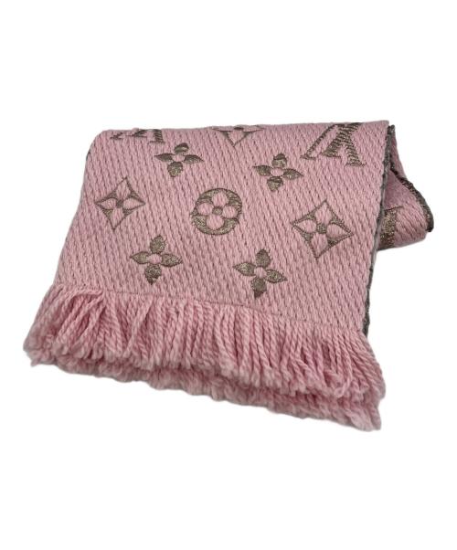 LOUIS VUITTON（ルイ ヴィトン）LOUIS VUITTON (ルイ ヴィトン) エシャルプ ロゴマニア シャイン ピンクの古着・服飾アイテム