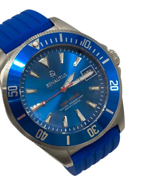 RENAUTUS（ルノータス）RENAUTUS (ルノータス) リストウォッチ　Aqua Ocean 316L ブルーの古着・服飾アイテム