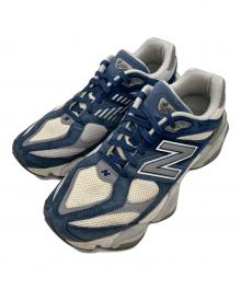 NEW BALANCE（ニューバランス）の古着「ローカットスニーカー」｜アイボリー×ネイビー