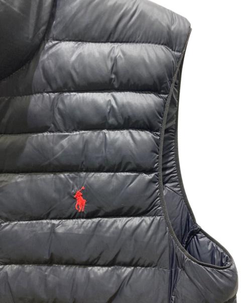 POLO RALPH LAUREN（ポロ・ラルフローレン）POLO RALPH LAUREN (ポロ・ラルフローレン) 中綿ベスト ネイビー サイズ:Lの古着・服飾アイテム