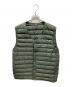 mont-bell（モンベル）の古着「スペリオダウンVネックベスト」｜カーキ