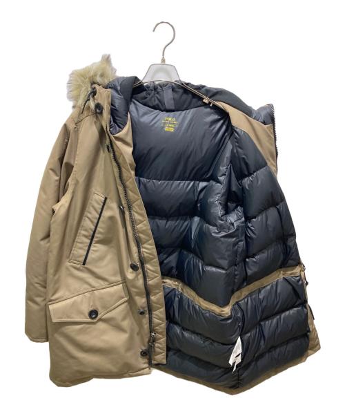 POLO RALPH LAUREN（ポロ・ラルフローレン）POLO RALPH LAUREN (ポロ・ラルフローレン) ダウンモッズコート ブラウン サイズ:Lの古着・服飾アイテム