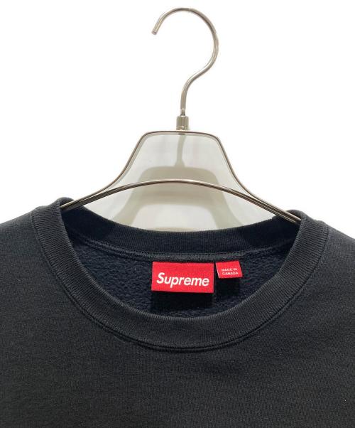 SUPREME（シュプリーム）SUPREME (シュプリーム) CREST CREWNECK ブラック サイズ:Lの古着・服飾アイテム