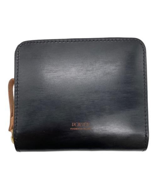 PORTER（ポーター）PORTER (ポーター) 2つ折り財布 ブラックの古着・服飾アイテム
