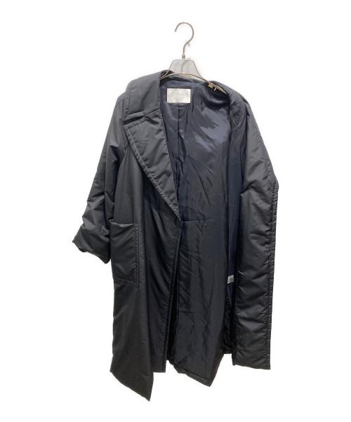 BALLSEY（ボールジィ）BALLSEY (ボールジィ) パデットタフタ ベルテッドコート ブラック サイズ:34の古着・服飾アイテム