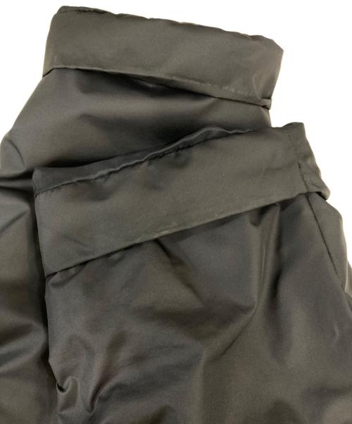 BALLSEY（ボールジィ）BALLSEY (ボールジィ) パデットタフタ ベルテッドコート ブラック サイズ:34の古着・服飾アイテム