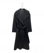Snidelスナイデル）の古着「カシミヤ30％混ベーシックコート」｜ブラック