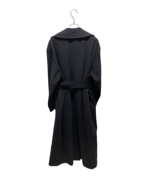 Snidel（スナイデル）Snidel (スナイデル) カシミヤ30％混ベーシックコート ブラック サイズ:1の古着・服飾アイテム