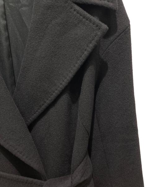 Snidel（スナイデル）Snidel (スナイデル) カシミヤ30％混ベーシックコート ブラック サイズ:1の古着・服飾アイテム