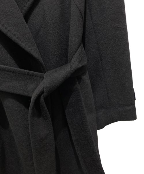 Snidel（スナイデル）Snidel (スナイデル) カシミヤ30％混ベーシックコート ブラック サイズ:1の古着・服飾アイテム