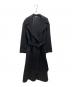 Snidel（スナイデル）の古着「カシミヤ30％混ベーシックコート」｜ブラック