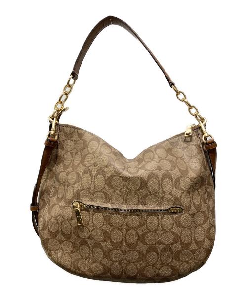 COACH（コーチ）COACH (コーチ) ワンショルダーバッグ ベージュの古着・服飾アイテム