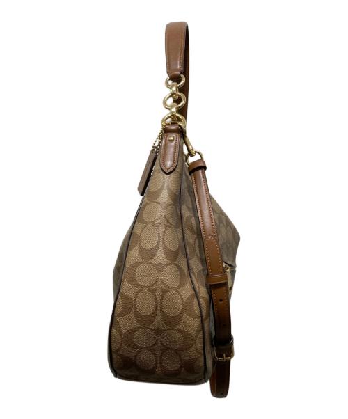 COACH（コーチ）COACH (コーチ) ワンショルダーバッグ ベージュの古着・服飾アイテム