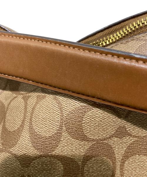 COACH（コーチ）COACH (コーチ) ワンショルダーバッグ ベージュの古着・服飾アイテム