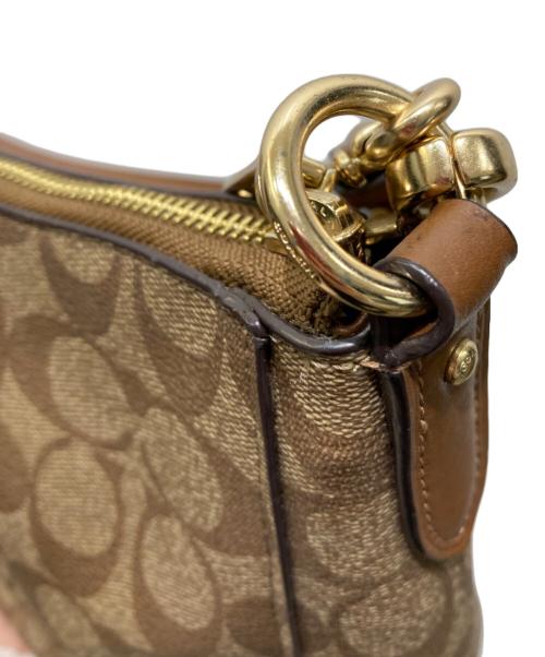 COACH（コーチ）COACH (コーチ) ワンショルダーバッグ ベージュの古着・服飾アイテム