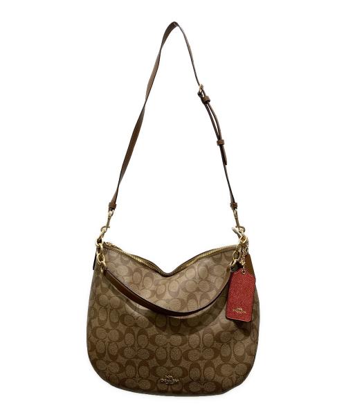 COACH（コーチ）COACH (コーチ) ワンショルダーバッグ ベージュの古着・服飾アイテム