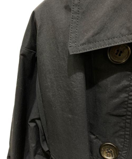 WCJ（ダブルシージェイ）WCJ (ダブルシージェイ) 撥水ロングコートトレンチコート ブラック サイズ:Ｆの古着・服飾アイテム