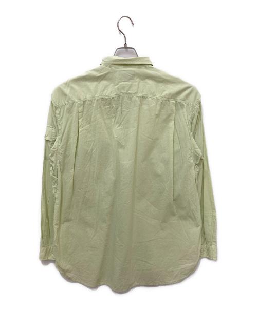 THE NORTHFACE PURPLELABEL（ザ・ノースフェイス パープルレーベル）THE NORTHFACE PURPLELABEL (ザ・ノースフェイス パープルレーベル) Field L/S Shirt グリーン サイズ:Lの古着・服飾アイテム