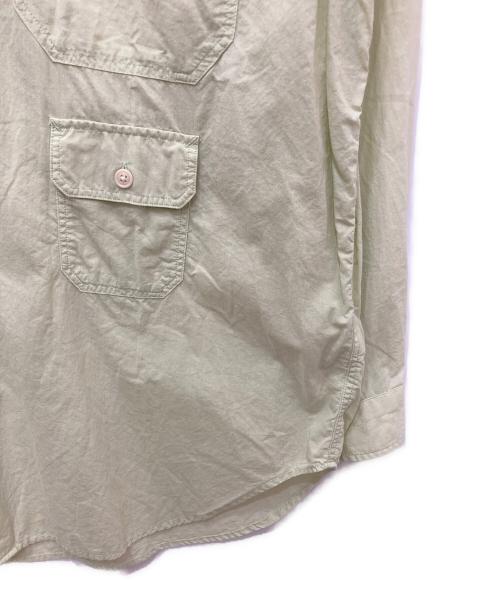 THE NORTHFACE PURPLELABEL（ザ・ノースフェイス パープルレーベル）THE NORTHFACE PURPLELABEL (ザ・ノースフェイス パープルレーベル) Field L/S Shirt グリーン サイズ:Lの古着・服飾アイテム