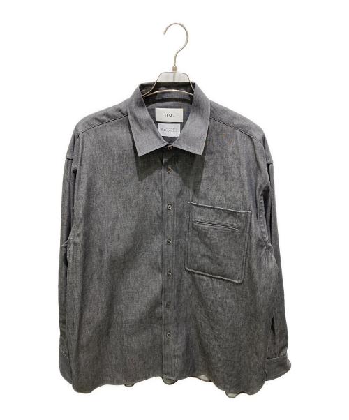REPLAY（リプレイ）REPLAY (リプレイ) NO (ノー) オーバーサイズシャツ グレー サイズ:2の古着・服飾アイテム
