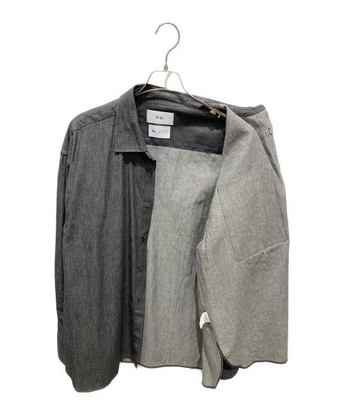 REPLAY（リプレイ）REPLAY (リプレイ) NO (ノー) オーバーサイズシャツ グレー サイズ:2の古着・服飾アイテム