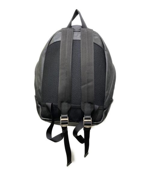 REPLAY（リプレイ）REPLAY (リプレイ) Shrink Leather BackPack ブラックの古着・服飾アイテム