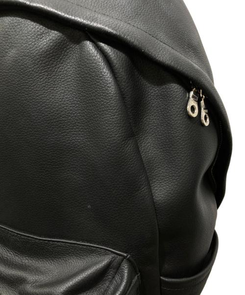 REPLAY（リプレイ）REPLAY (リプレイ) Shrink Leather BackPack ブラックの古着・服飾アイテム